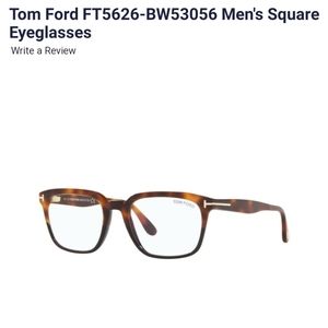New in box Tom Ford FT5626-BW53056 Men's Square Eyeglasses